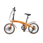 Ficha técnica e caractérísticas do produto Bicicleta Dobrável Pliage Laranja