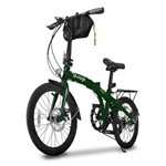 Ficha técnica e caractérísticas do produto Bicicleta Dobrável Pliage Plus Two Dogs Verde