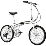 Ficha técnica e caractérísticas do produto Bicicleta Dobrável Tito Bike To Go 20 Branca