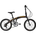 Ficha técnica e caractérísticas do produto Bicicleta Dobrável Tito Bike To Go 20 Preta