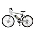 Ficha técnica e caractérísticas do produto Bicicleta Elétrica Aro 26 Bat. de Litio Tec-city