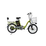 Ficha técnica e caractérísticas do produto Bicicleta Elétrica Biobike, Quadro em Aço, Modelo URBANA-VERDE - Verde