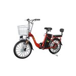 Ficha técnica e caractérísticas do produto Bicicleta Elétrica Biobike, Quadro em Aço, Modelo URBANA - VERMELHA