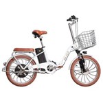 Ficha técnica e caractérísticas do produto Bicicleta Elétrica Blitz Life Aro 20 Lítio 350 W Branco - Branco