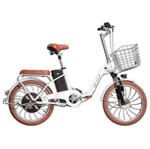 Ficha técnica e caractérísticas do produto Bicicleta Elétrica Blitz Life Aro 20 Lítio 350 W Branco