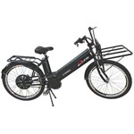 Ficha técnica e caractérísticas do produto Bicicleta Elétrica Cargo 800w 48v 12ah Aro 26 Preta