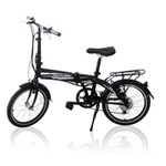 Ficha técnica e caractérísticas do produto Bicicleta Elétrica Dobrável Nano Bike 20" Au700 Multilaser em Alumínio
