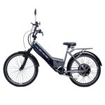 Ficha técnica e caractérísticas do produto Bicicleta Elétrica Machine Motors Basic 800W 48V Prata