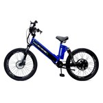 Bicicleta Elétrica Machine Motors Premium 800W 48V Azul