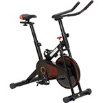 Ficha técnica e caractérísticas do produto Bicicleta Ergométrica Life Zone Spinning - Preto/Vermelho