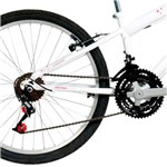 Ficha técnica e caractérísticas do produto Bicicleta Fantasy 21 V Aro 24 Branco 21 Marchas - Mormaii