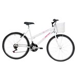 Ficha técnica e caractérísticas do produto Bicicleta Fantasy 21 Velocidades Aro 26" Branca Mormaii