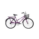 Ficha técnica e caractérísticas do produto Bicicleta Feminina Aro 26 Genova Cairu - 310754 - ROXO