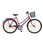 Ficha técnica e caractérísticas do produto Bicicleta Feminina Aro 26 Tropical 52941-8 Vermelha - Monark - Monark