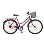 Ficha técnica e caractérísticas do produto Bicicleta Feminina ARO 26 Tropical - 52941-8 - Vermelho