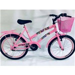 Ficha técnica e caractérísticas do produto Bicicleta Feminina Ciça Aro 20 Infantil Route Bike Rosa