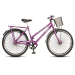 Ficha técnica e caractérísticas do produto Bicicleta Feminina Colli Fort Reforçada Aro 26, 72 Raios - 198