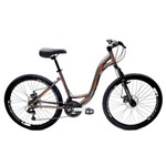 Ficha técnica e caractérísticas do produto Bicicleta Feminina Flow Aro 26 Freios a Disco Soul 21v