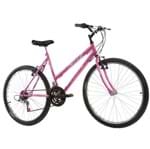 Ficha técnica e caractérísticas do produto Bicicleta Feminina Serena 18 Marchas Aro 26 Track Bikes