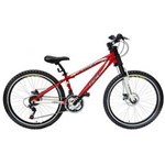 Ficha técnica e caractérísticas do produto Bicicleta Fischer Aro 26 Extreme 21 Marchas com Freio à Disco - Vermelho