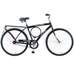 Ficha técnica e caractérísticas do produto Bicicleta Fischer Barra Super New Aro 26 Masculina Preto