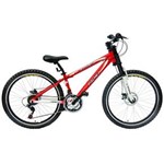 Ficha técnica e caractérísticas do produto Bicicleta Fischer Extreme Aro 26 com 21 Marchas, Vermelha