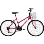 Ficha técnica e caractérísticas do produto Bicicleta Foxer Maori Aro 26 - Pink - Houston