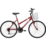 Ficha técnica e caractérísticas do produto Bicicleta Foxer Maori Aro 26 - Vermelha - Houston