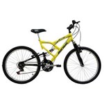 Ficha técnica e caractérísticas do produto Bicicleta Full FA240 18V Aro 24 Amarelo 18 Marchas - Mormaii - Amarelo - Masculino
