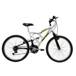 Ficha técnica e caractérísticas do produto Bicicleta Full FA240 18V Aro 24 Branco 18 Marchas - Mormaii - Branco - Masculino