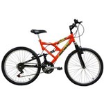 Ficha técnica e caractérísticas do produto Bicicleta Full FA240 18V Aro 24 Laranja Neon 18 Marchas - Mormaii - Laranja - Feminino
