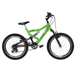 Ficha técnica e caractérísticas do produto Bicicleta Full Fa240 Aro 20 Verde Neon 2011862 Mormaii