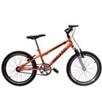 Ficha técnica e caractérísticas do produto Bicicleta Garra Flash BMX Aro 20 Suspensão V-Break Laranja