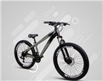 Ficha técnica e caractérísticas do produto Bicicleta Gios FRX Freeride Aro 26 Freio a Disco 21 Velocidades Cambios Shimano Gios Preto Grafitte