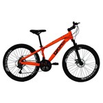 Ficha técnica e caractérísticas do produto Bicicleta Gios FRX Freeride Aro 26 Freio a Disco 21 Velocidades Cambios Shimano Laranja Neon