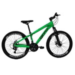 Ficha técnica e caractérísticas do produto Bicicleta Gios FRX Freeride Aro 26 Freio a Disco 21 Velocidades Cambios Shimano Verde Neon