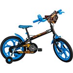 Ficha técnica e caractérísticas do produto Bicicleta Hot Wheels Aro 16 Azul - Caloi