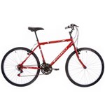 Ficha técnica e caractérísticas do produto Bicicleta Houston Aro 26 Foxer Hammer 21 Marchas - Vermelha