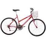 Ficha técnica e caractérísticas do produto Bicicleta Houston Aro 26 Foxer Maori 21 Marchas, Vermelha