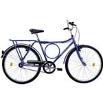 Ficha técnica e caractérísticas do produto Bicicleta Houston Aro 26 - Super Forte Vb Cargueira Azul
