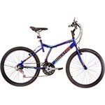Ficha técnica e caractérísticas do produto Bicicleta Houston Atlantis Land Aro 24 21 Marchas Azul