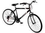 Ficha técnica e caractérísticas do produto Bicicleta Houston Foxer Hammer V-Brake - Aro 26 18 Marchas Quadro em Aço Carbono - FX26HML