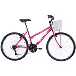 Ficha técnica e caractérísticas do produto Bicicleta Houston Foxer Maori Aro 26 21 Marchas Rosa Pink
