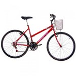 Ficha técnica e caractérísticas do produto Bicicleta Houston Foxer Maori Vermelha Aro 26