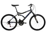 Ficha técnica e caractérísticas do produto Bicicleta Houston Netuno 2.4 Aro 24 21 Marchas - Freio V-Brake