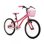 Ficha técnica e caractérísticas do produto Bicicleta Houston Nina Aro 20 Feminina com Cesta Freio V-brake