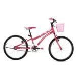 Ficha técnica e caractérísticas do produto Bicicleta Houston Nina Nn201q Aro 20 Rosa Fosco