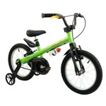 Ficha técnica e caractérísticas do produto Bicicleta Infantil Apollo-aro 16 Verde - Nathor