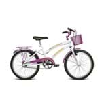 Ficha técnica e caractérísticas do produto Bicicleta Infantil Aro 20 Breeze Branco e Pink Verden Bikes Pink