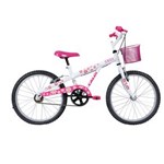 Ficha técnica e caractérísticas do produto Bicicleta Infantil Aro 20 Caloi Ceci 45004919009 - Branca